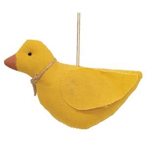 Stuffed Primitive Chick Ornament