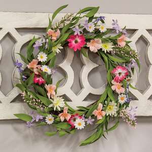Spring Festival Flower & Herb Wreath 18350