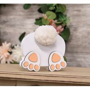 Fluffy Bunny Bum Chunky Sitter 36817