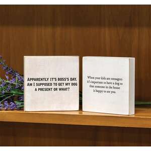 It's Bosses Day Square Block, 2 Asstd. 37011;