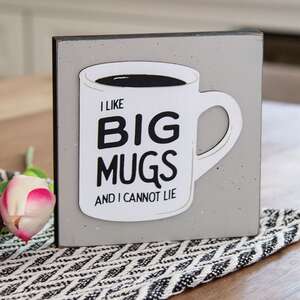 I Like Big Mugs Layered Block 37096;