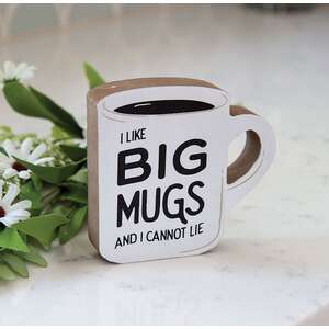 I Like Big Mugs Chunky Coffee Cup Sitter 37099