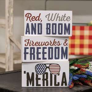 Fireworks & Freedom Block, 3 Asstd. 37116;