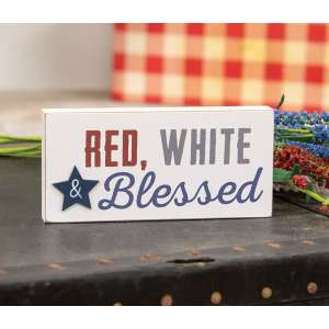 Red, White & Blessed Block 37117