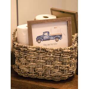 They See Me Rollin Pickup Truck Framed Sign 37138;