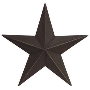 12" Black Metal Star #46538