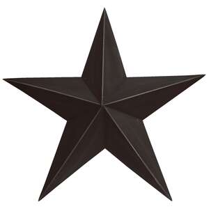 18" Black Metal Star #46539