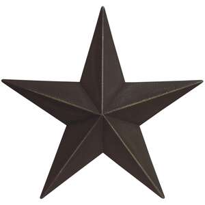 24" Black Metal Star #46540