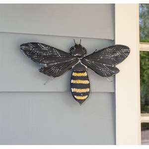 Black Bee Metal Wall Décor 70121