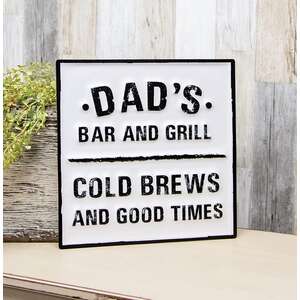 Dad's Bar & Grill Metal Sign 75051