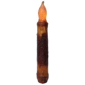 Burnt Mustard 6" taper with Timer #84022