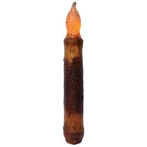 Burnt Mustard 6" taper with Timer