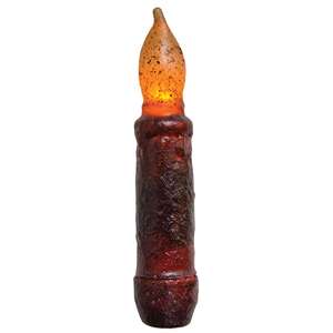 Burnt Burgundy Timer Taper - 4''