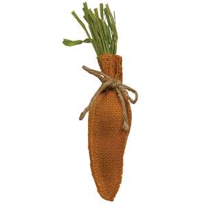 Burlap Stuffed Carrot (Small) #CS36845