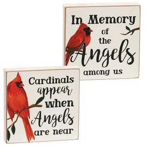 Cardinals Appear Square Block, 2 Asstd.