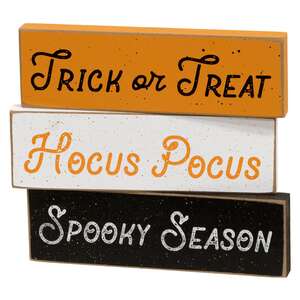 Hocus Pocus Splattered Skinny Mini Block, 3 Asstd. #37262