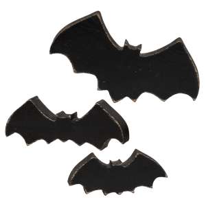 3 Set, Wooden Bat Chunky Sitters #37268