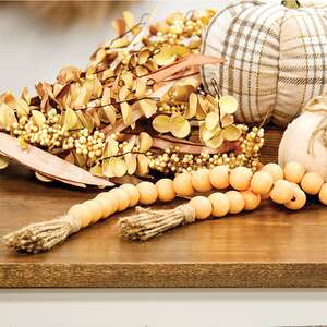 Orange Bead Garland 37287;