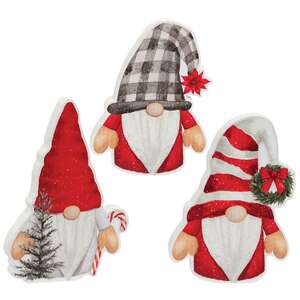 Winter Gnome Chunky Sitter, 3 Asstd.