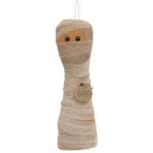 Primitive "Boo" Mummy Hanger #CS38821