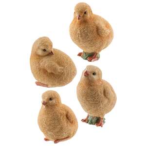 Resin Chicks - 4 asst. #13077