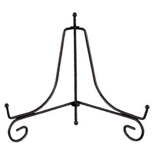 Sm. Folding Iron Plate Stand #31370