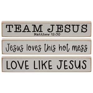 Love Like Jesus Mini Stick, 3 Asstd.