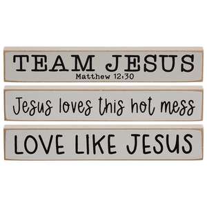 Love Like Jesus Mini Stick, 3 Asstd. #37400