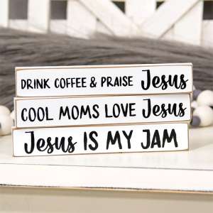 Cool Moms Love Jesus Mini Stick, 3 Asstd. 37448