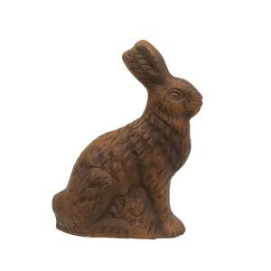 Resin "Chocolate" Bunny - Small