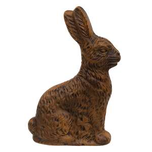 Resin "Chocolate" Bunny - Large