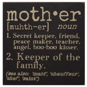 Definition Sign - MOTHER #32627