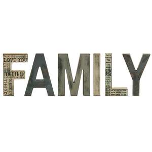 FAMILY Block Letters;