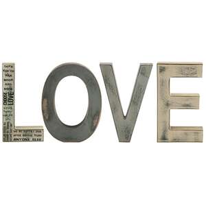 LOVE Block Letters;