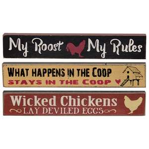 Roost Rules Mini Sticks - 3 asst. #33528