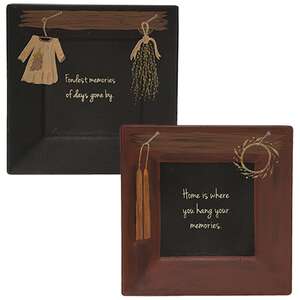 Fondest Memories Plate - 2 asst;