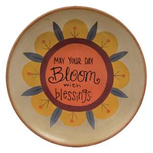 Bloom w/ Blessing Plate #33696