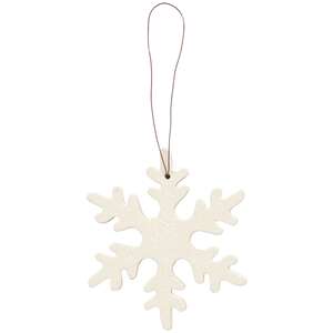 Snowflake Ornament - 4" ;
