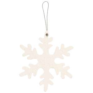 Snowflake Ornament - 6" ;