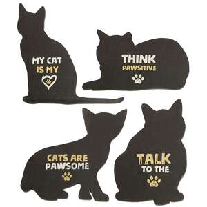 Cat Magnets - Set of 4 #34031