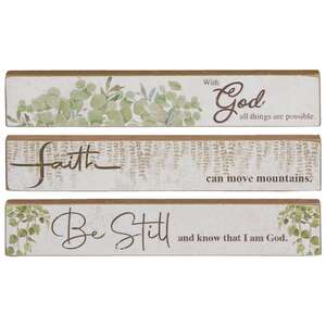Be Still Mini Stick, 3 Asst.
