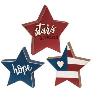 3/Set, Stars & Stripes Chunky Sitters