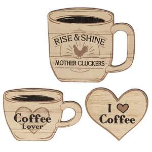 3 Set, Coffee Lover Magnets #37110