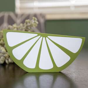 Chunky Wooden Lime Slice Sitter 37699;