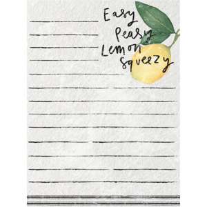 Easy Peasy Lemon Squeezy Notepad 54113