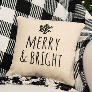 Merry & Bright Natural Pillow 15549;