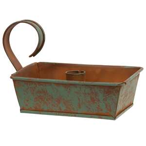 Colonial Rust Green Taper Pan