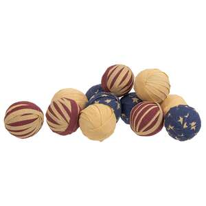 12 Set, Americana Rag Balls #18000