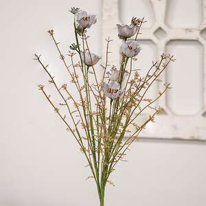 Blooming Mayflower Spray, Periwinkle