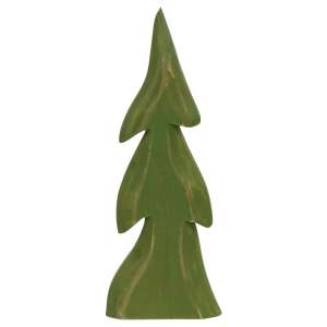 Distressed Wooden Pine Tree Sitter #37595